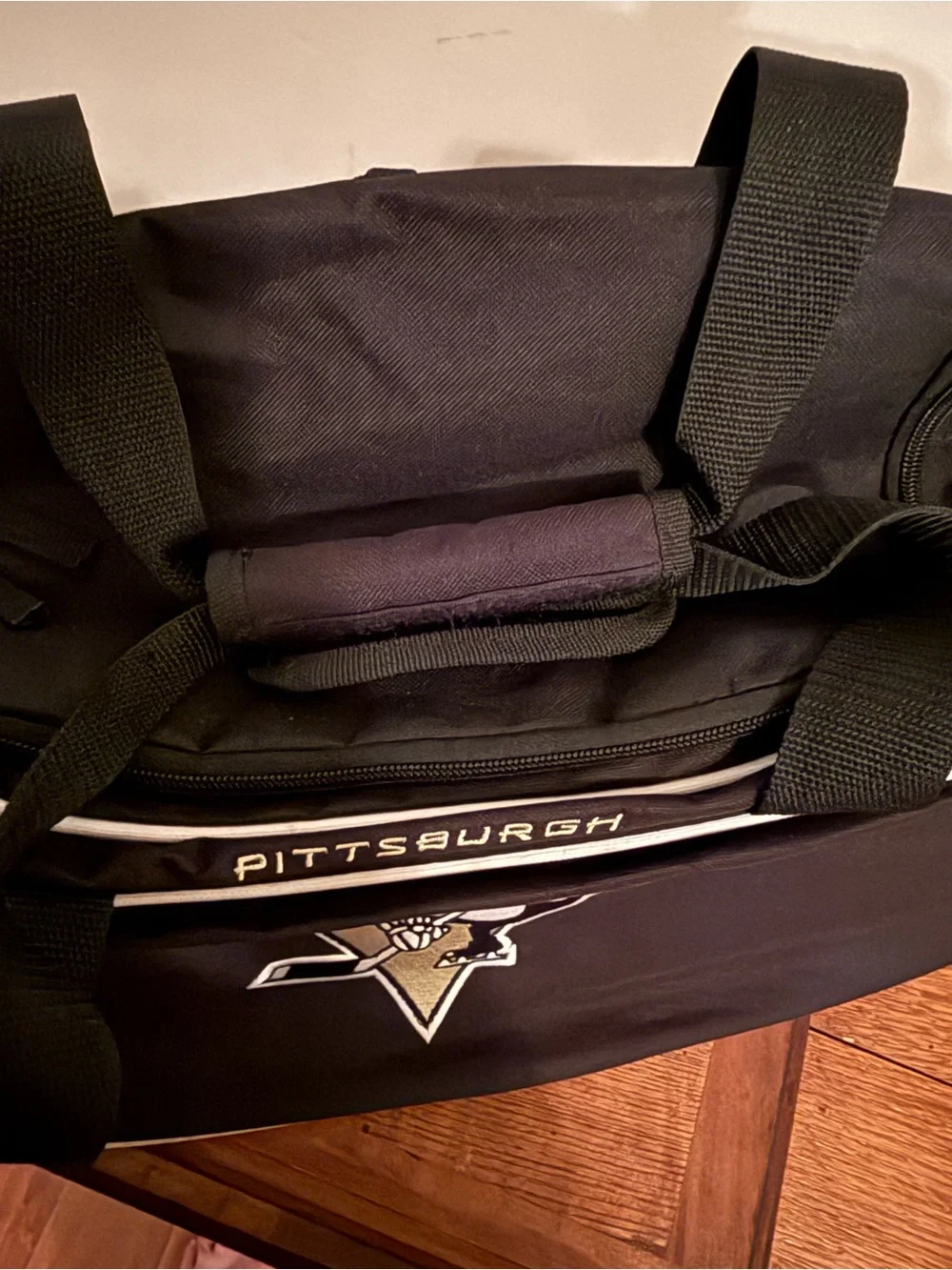 NHL Pittsburgh Penguins - Black Logo Duffle Bag
